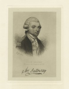 Joseph Galloway, członek Kongresu 1774, c.1885