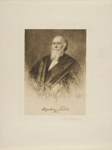 Portret sędziego Stephena Fielda autorstwa Max Rosenthal
