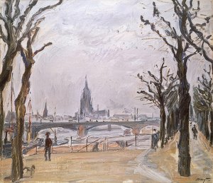 Widok na Frankfurt. 1911