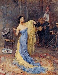 Portret tancerki Marietty di Rigardo, 1904