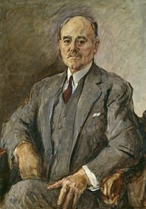 Portret Hermanna Sudermanna 1857-1928, 1927. autorstwa Max Slevogt