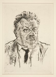 Autoportret autorstwa Max Slevogt