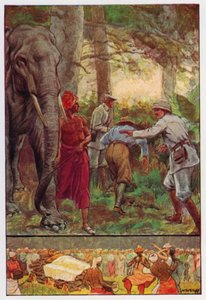 Ilustracja do Osiemdziesiąt dni dookoła świata autorstwa Julesa Verne