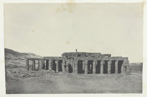 Gourna, Grób Osymandiasza, Teby, 184951, wydrukowany 1852.