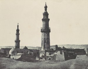 Górny Egipt. Girgeh. Meczet Ali-Beja, 1850. autorstwa Maxime Du Camp