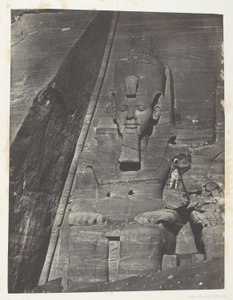 Ibsamboul, Colosse Oriental Du Grand Spéos De Phrè; Nubie, płyta 103 z albumu "Egypte, Nubie, Palestine et Syrie" (1852)