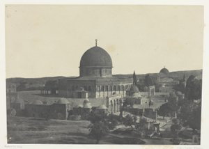 Jerozolima, meczet Omara; Palestyna autorstwa Maxime Du Camp