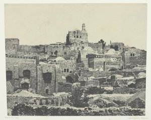Jerozolima, dzielnica zachodnia; Palestyna autorstwa Maxime Du Camp
