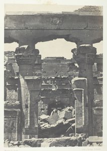 Kalabscheh, Porte du Pronaos, Nubie, 184951, druk 1852.