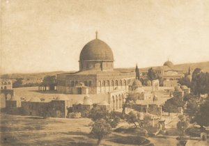 Meczet Omara w Jerozolimie, sierpień 1850. autorstwa Maxime Du Camp