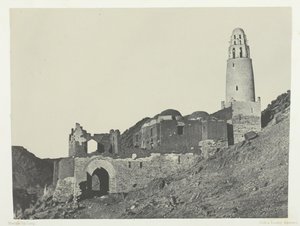 Meczet Bellal w Bab Village, Nubia, 184951, wydrukowany 1852. autorstwa Maxime Du Camp