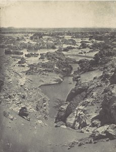 Nubii. Kawalerski widok drugiej katarakty, 1850. autorstwa Maxime Du Camp
