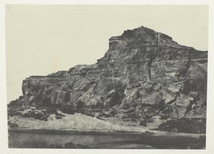 Druga katarakta, Dgebel-Aboucir; Nubia, płyta 112 z albumu "Egypte, Nubie, Palestine et Syrie" (1852) autorstwa Maxime Du Camp