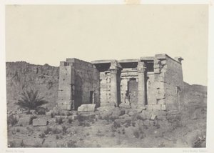 Świątynia Tafeh (starożytne Taphis), Nubia autorstwa Maxime Du Camp