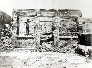 Świątynia Hathor w Dendarah, 28 maja 1850