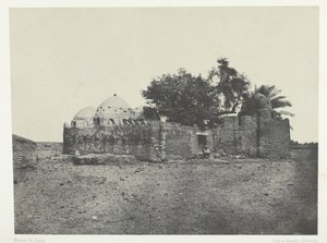 Grób Cidi-Abdellah-el-Marabout, Górny Egipt, 184951, wydrukowany 1852. autorstwa Maxime Du Camp