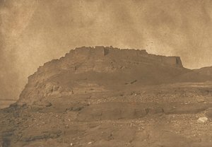 Widok twierdzy Ibrym, 31 marca 1850 r. autorstwa Maxime Du Camp