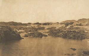 Widok z drugiej katarakty, marzec 1850. autorstwa Maxime Du Camp