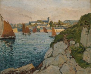 Douarnenez w słońcu, 1897
