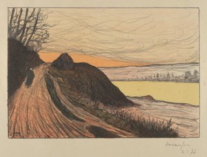 Droga z Gaud La Route de Gaud, 1893.