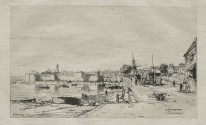 W Concarneau (Finistere) autorstwa Maxime Lalanne
