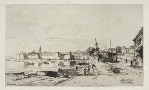 W Concarneau (Finistere) autorstwa Maxime Lalanne