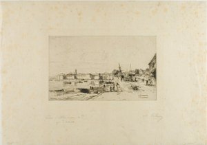 W Concarneau, Finistere autorstwa Maxime Lalanne