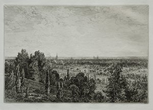 Bordeaux: widok na Cenon.