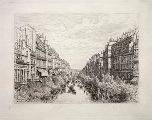 Bulwar Montmartre, 1884.