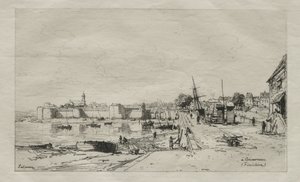 W Concarneau (Finistere) autorstwa Maxime Lalanne