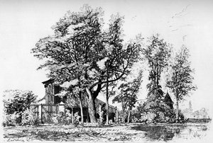 Akacje, c1850-1895 1924 autorstwa Maxime Lalanne