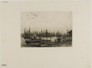 Port w Bordeaux autorstwa Maxime Lalanne