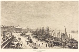 Port w Bordeaux autorstwa Maxime Lalanne