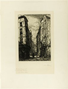 Rue des Marmousets autorstwa Maxime Lalanne