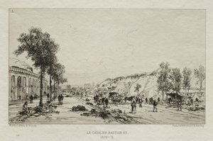 Souvenirs artistiques du Siege de Paris: Le Cavalie Bastion 63, 1870-71.