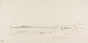 Plaża w Royan autorstwa Maxime Lalanne
