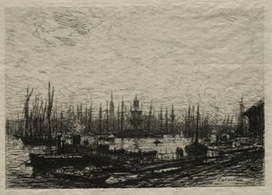 Port w Bordeaux.