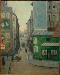 Platz St. André des Arts, Rue Suger, Paryż autorstwa Maxime Emile Louis Maufra