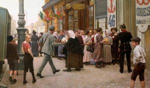 Sprzedaż pieczywa kotwicowego w 3. dzielnicy Wiednia autorstwa Maximilian Lenz