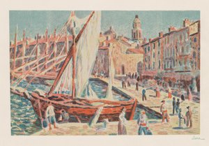 Św. Tropez, 1897. autorstwa Maximilien Luce