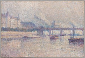 Brzegi Sekwany w Paryżu autorstwa Maximilien Luce