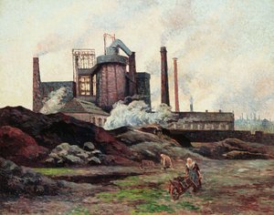 Fabryka, 1898 autorstwa Maximilien Luce