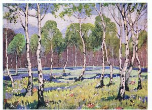 Spring Woodland (kolor lito) autorstwa May Wilson Preston