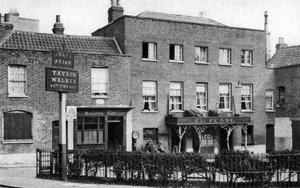 Piwiarnia Flask, Highgate Village, Londyn, 1926-1927. autorstwa McLeish