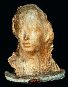 Ecce Puer (Oto dziecko), ok. 1906, Medardo Rosso (1858-1928), gips, 52x42x32 cm