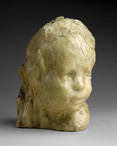 Głowa dziecka (żydowski chłopiec), ok.1892 (wosk i gips)