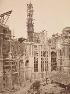 Restauracja Sainte Chapelle autorstwa Mederic Mieusement