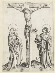 Chrystus na krzyżu autorstwa Meester E.S.