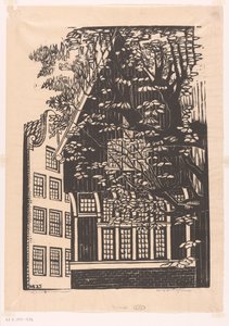 Beginaż w Amsterdamie autorstwa Meijer Bleekrode (signed by artist)