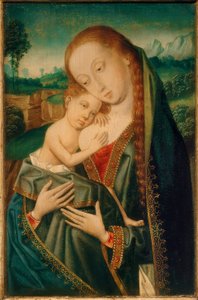 Madonna z Dzieciątkiem autorstwa Meister der Magdalenenlegende